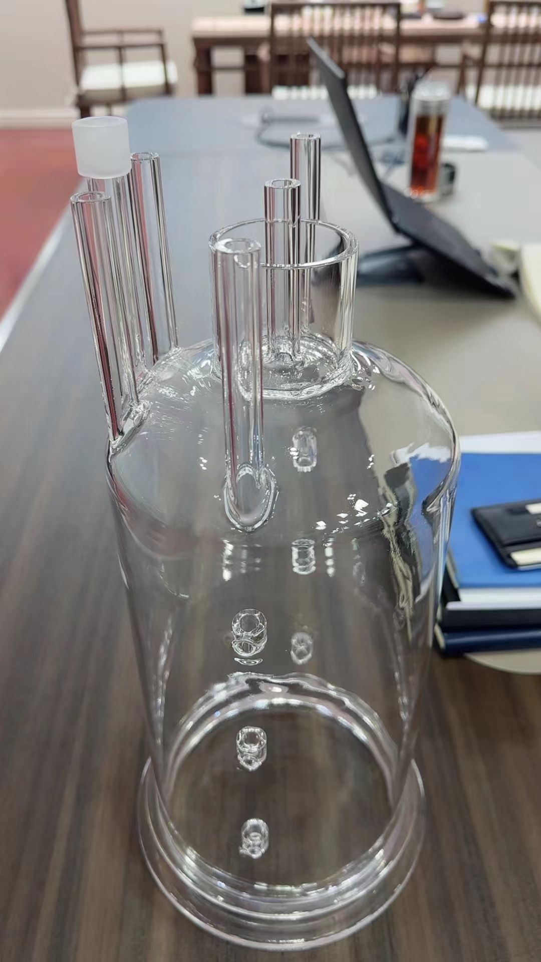 Quartz Glass Flange Fused Silica Transparent Quartz Flange Large diameter quartz flange